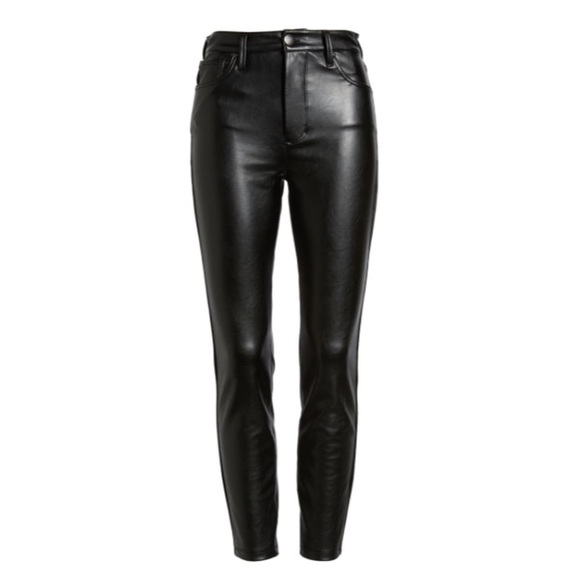 Tinsel Pants - [tinsel] high waist faux leather skinny pants